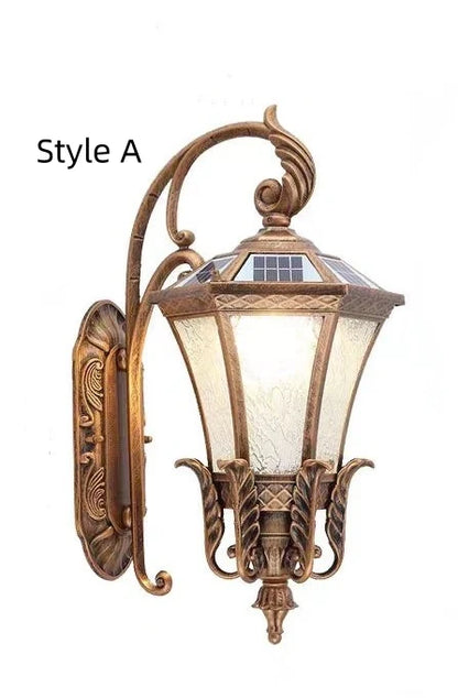 Solar Energy/Classic Waterproofable Wall Sconce for Outdoor/Staircase/Foyer/Hallway