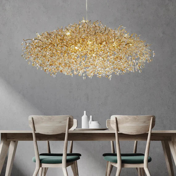 New Modern Light Luxury Branch Crystal Chandelier for Dining /Living Room