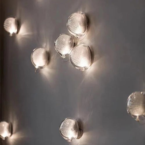 Modern Unique Hedgehog Blown-glass Wall Lamp