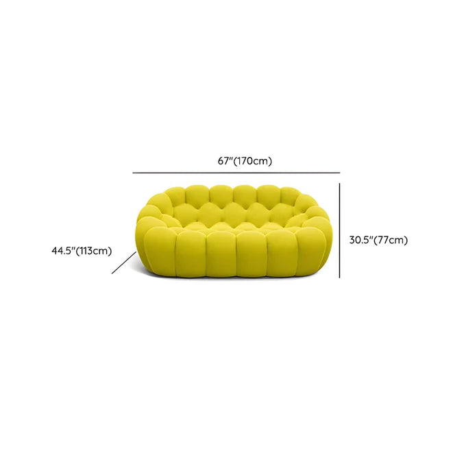 Modern Cotton Blend Round/Rectange Colorful Sofa/Sofa Chair