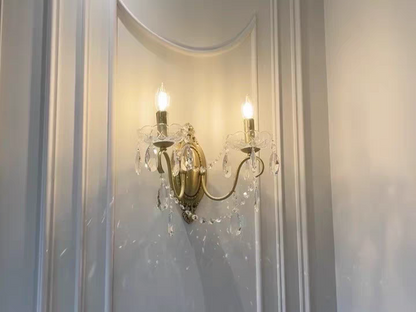 Traditional French Modern 2-Light Candle Wall Lamp