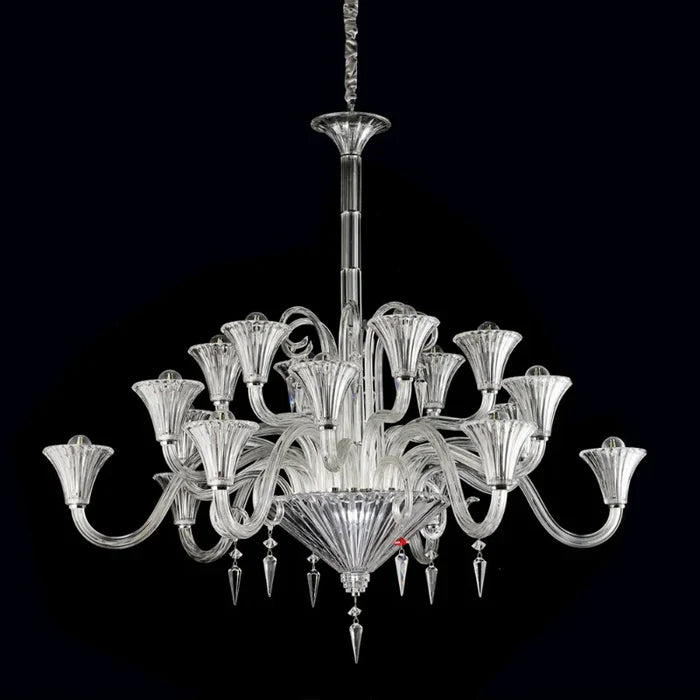 Modern Luxury 6/8/12/18-Light Oriental Classical Crystal Chandelier