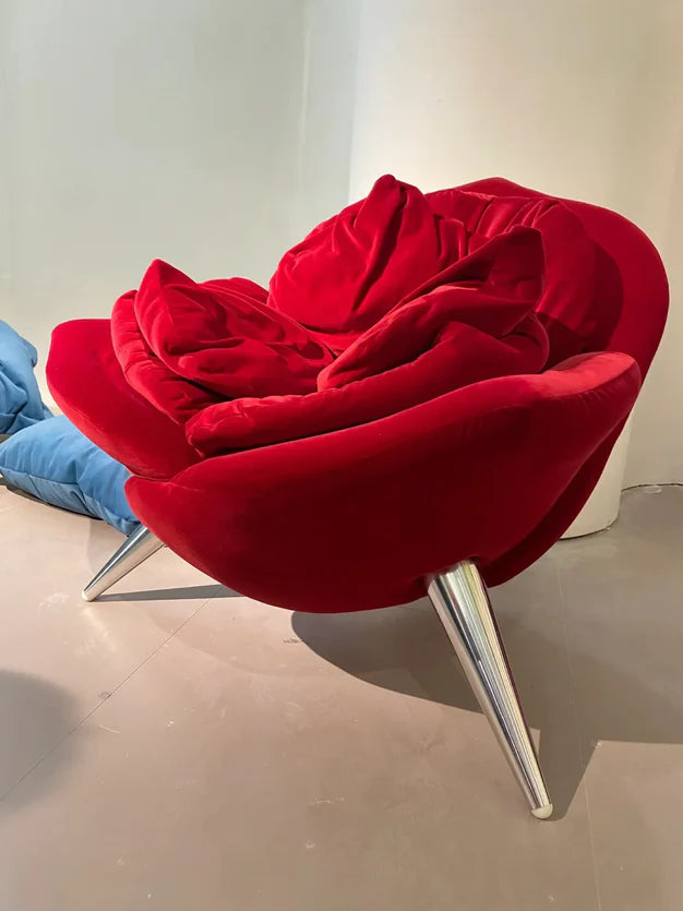 Italian Style Rose Petal Sofa Chair