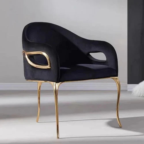 Luxury Brass Eagle-Eye Single Dining Chair