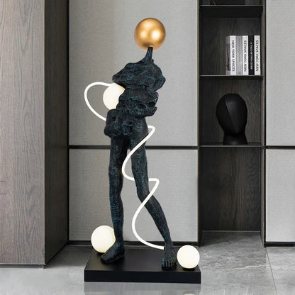 Art Statue LED Floor Lamp