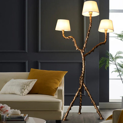 Luxury 3-Head Floor Lamp