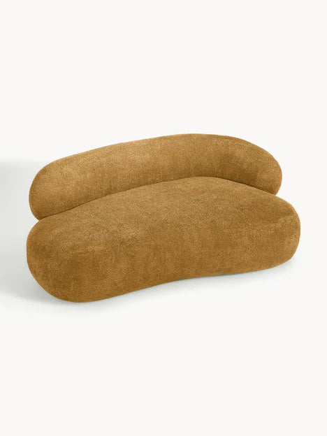 Minimalist Fabric Hot Dog Sofa for Living Room/Bedroom