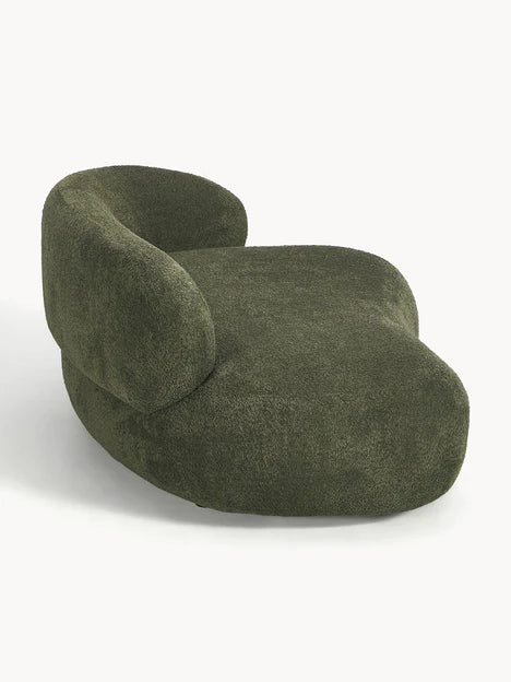 Minimalist Fabric Hot Dog Sofa for Living Room/Bedroom