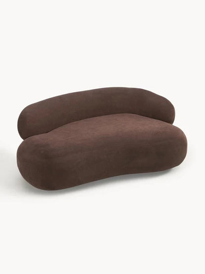 Minimalist Fabric Hot Dog Sofa for Living Room/Bedroom