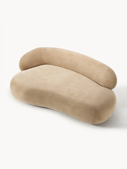 Minimalist Fabric Hot Dog Sofa for Living Room/Bedroom