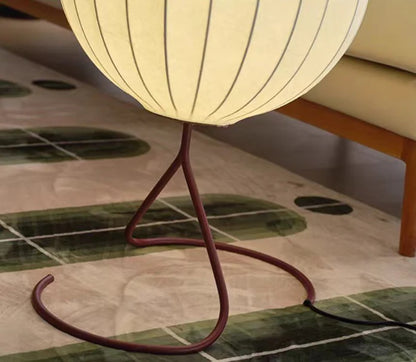 Modern Sydney Silk Floor Lamp for Bedroom/Living Room