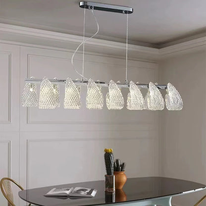 Post-Modern Art Glass Flower Bouquet Pendant Chandelier for Living/Dining Room/Bedroom