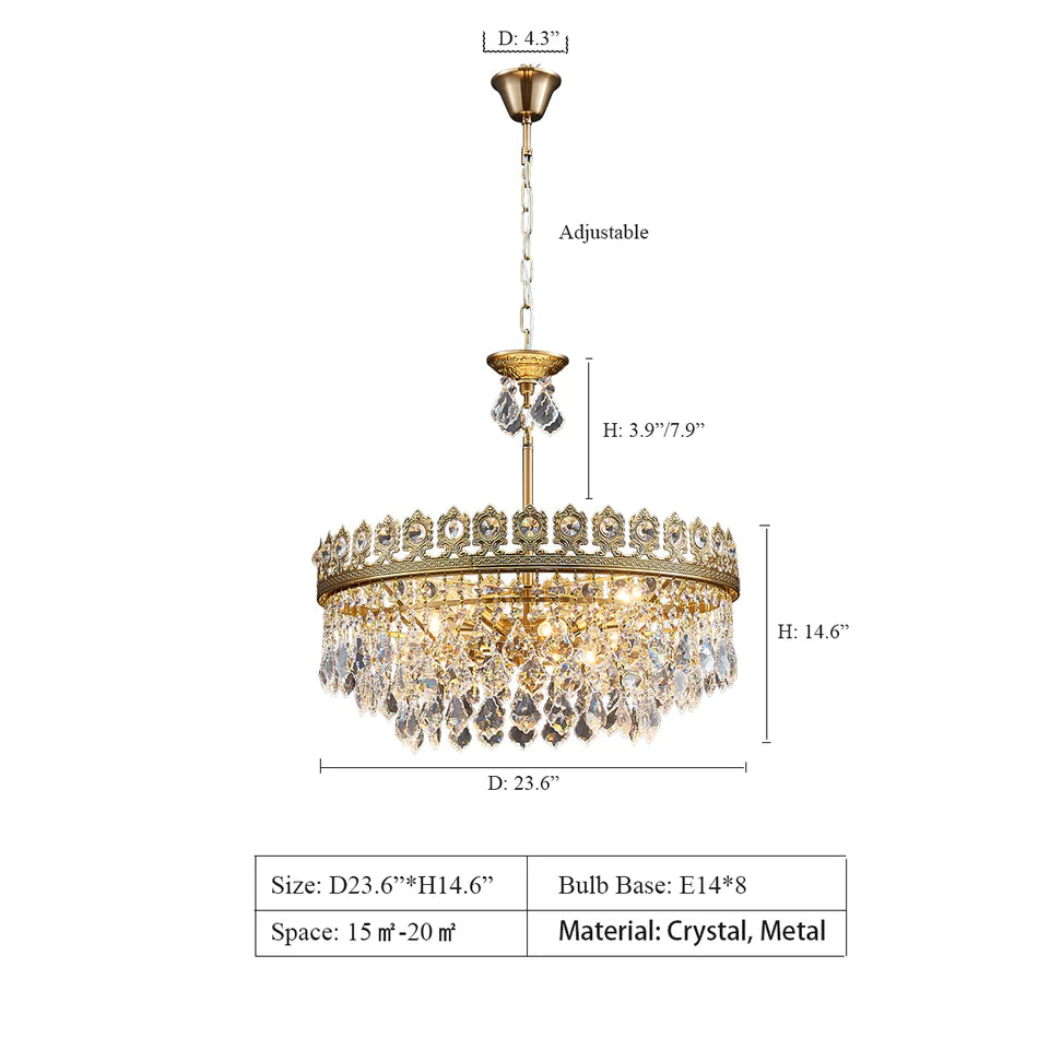 2023 New Modern Light Luxury Creative Set Crystal Chandelier Designer Style Irregular Round/Oval Light Fixture For Bedroom/Living Room/Dining Room