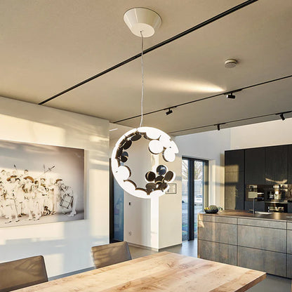 Designer Model Minimalist Irregular Sphere Art Pendant Chandelier for Living Room/Home Office