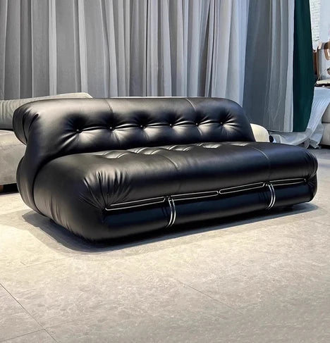 Classic Minimalism Steel Teeth Hippo Sofa