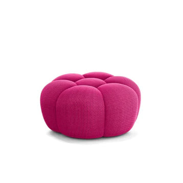 Modern Cotton Blend Footstool