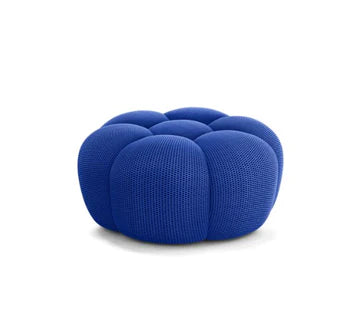 Modern Cotton Blend Footstool