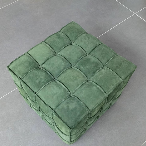 Nubuck Cube Stool for Living Room/Cloakroom