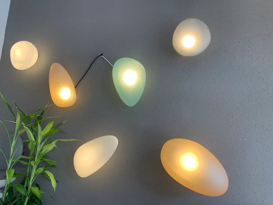 Creative Nordic Style Pebble Wall Light Fixture Sconce Wall Lamp