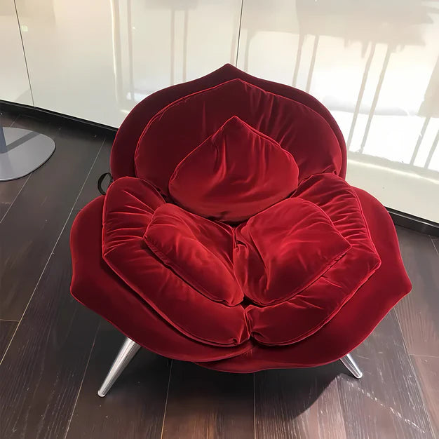 Italian Style Rose Petal Sofa Chair