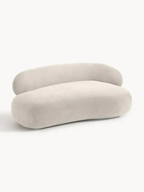 Minimalist Fabric Hot Dog Sofa for Living Room/Bedroom