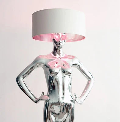 Male and Female Mannequin Floor Lamp