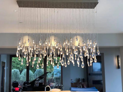 Modern Creative Seed Crystal Chandelier for Dining Room