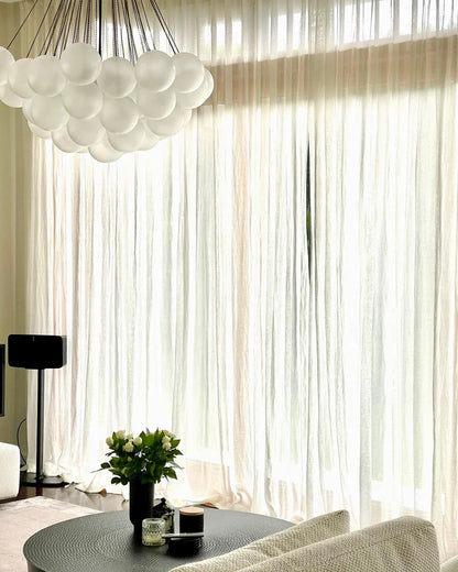 Modern Cloud Balloons Glass Chandelier for Living Room/Bedroom