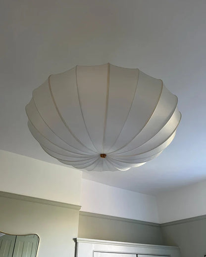 Cream Style White Lampshade Chandelier