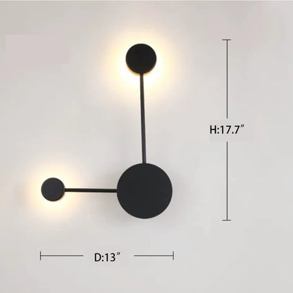 Black Modern Design Wall Lights Sconce for Bedroom LED Wall Lighting Fixture