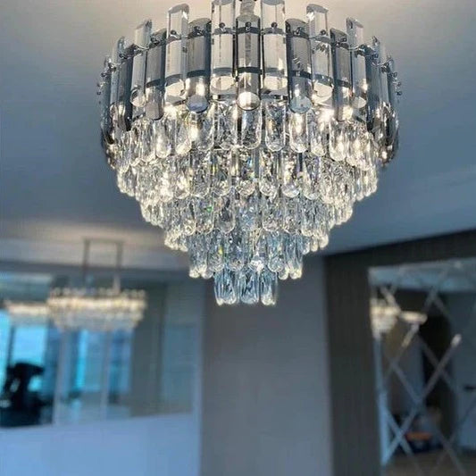 Light Luxury Crystal Chandelier for Living Room/Bedroom