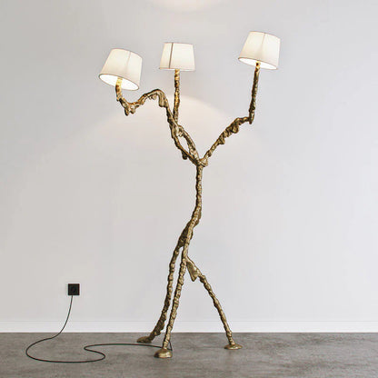 Luxury 3-Head Floor Lamp