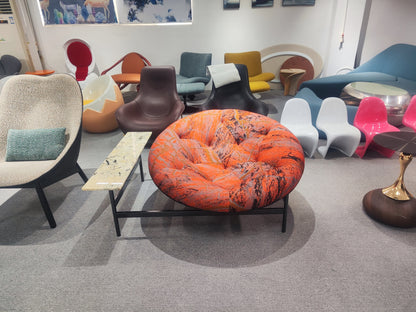 Modern Italian Round Lounge Chair