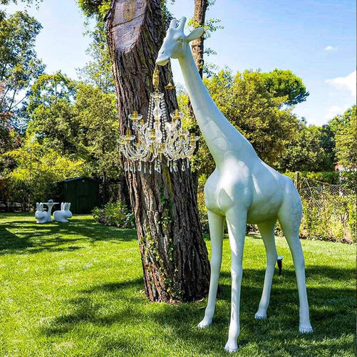 Creative Designer Animal Sculpture Giraffe Floor Lamp