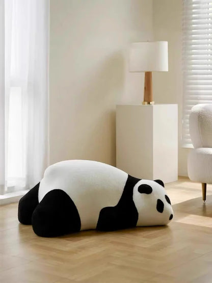 Lovely Panda Sofa Chair Footstool