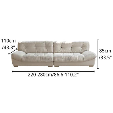 Cloud 4-Seater Fabric Sofa