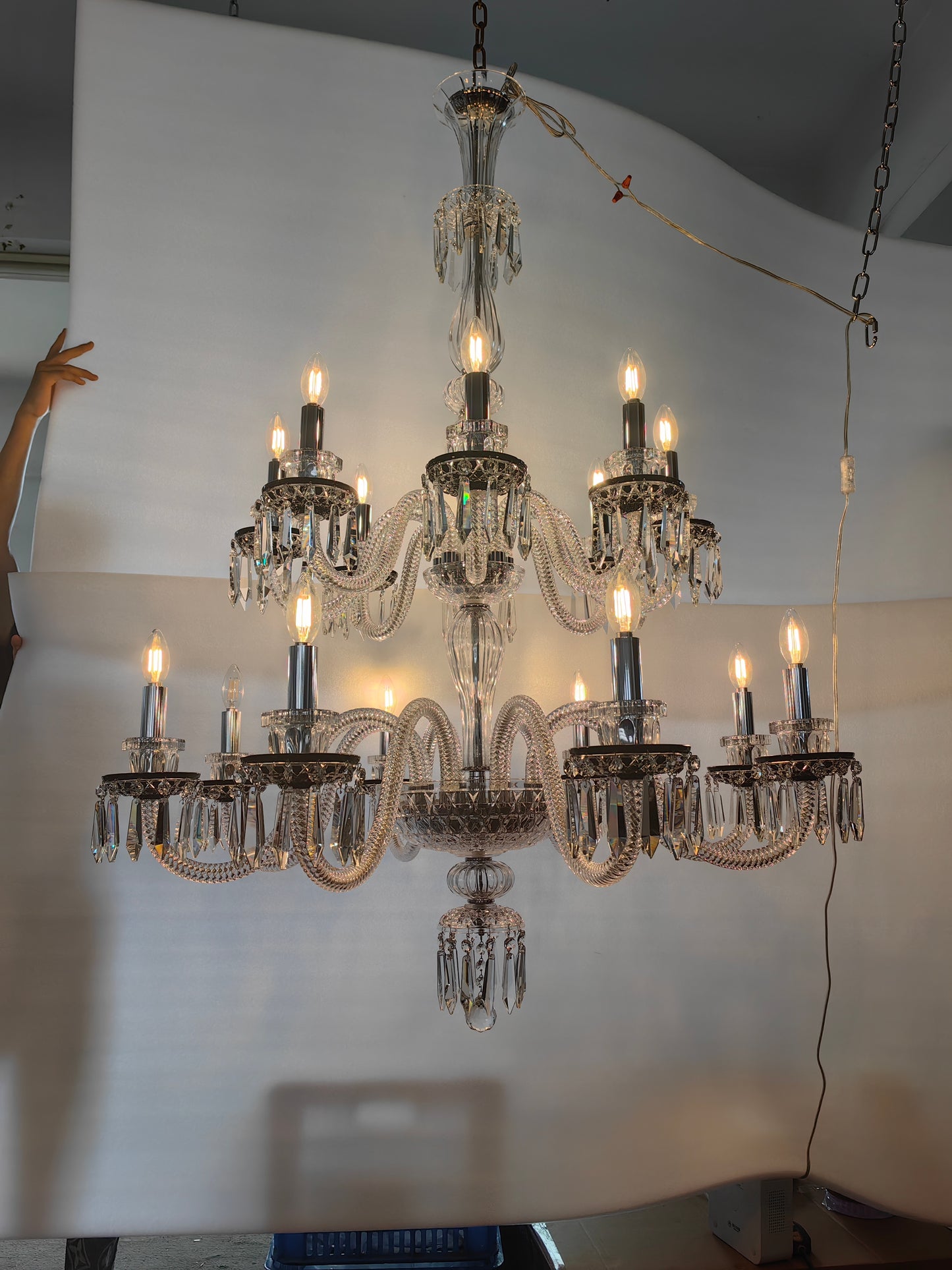 New Italian Style Crystal Chandelier for Living Room/Bedroom