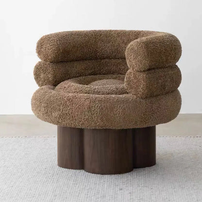 Cozy Stump Bouclé Chair