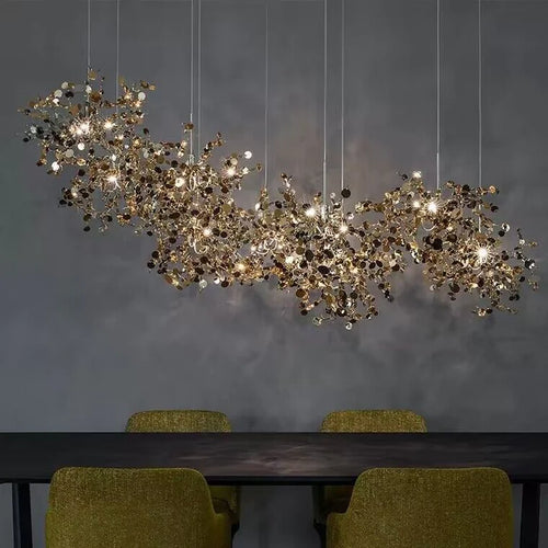 Nordic Modern Creative Fashion Stainless Steel Decorative Chandelier Dining / Living Room / Bar / Cafe