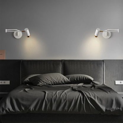 Adjustable Modern Simple One Light Wall Sconce For Bedroom Or Study Room