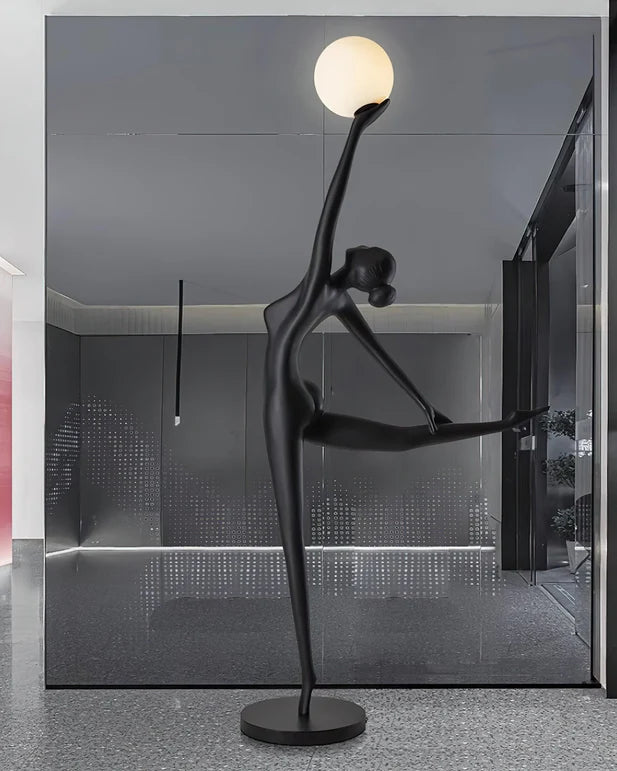 Ballerina Art Design Floor Lamp