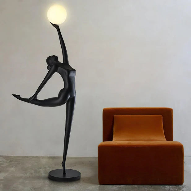 Ballerina Art Design Floor Lamp