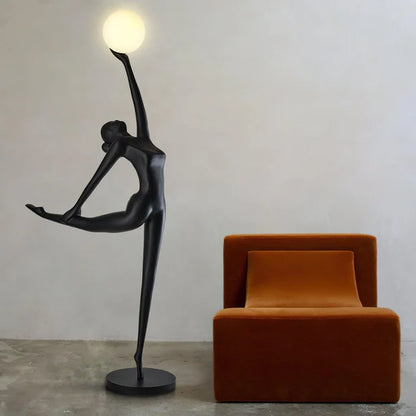 Ballerina Art Design Floor Lamp