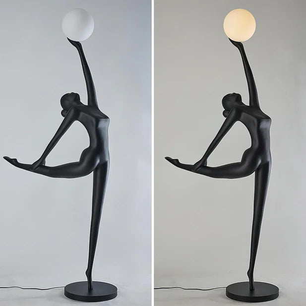 Ballerina Art Design Floor Lamp