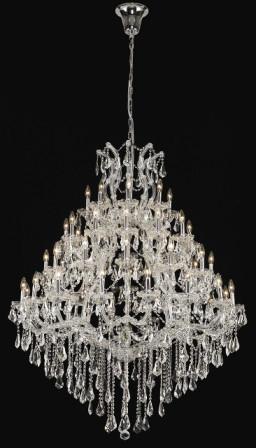 Extra Large Multi-tiered Candle Light Crystal Chandelier for Hotel/Restaurant