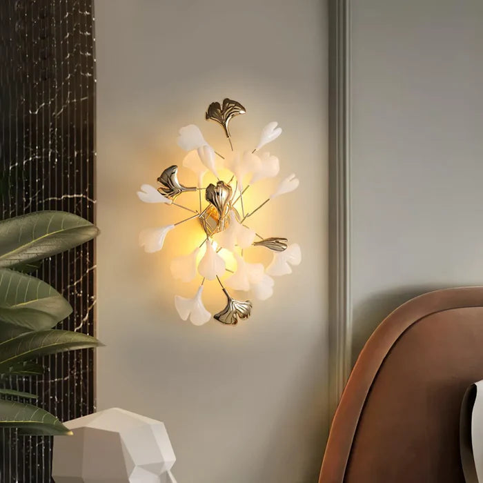 Modern Ginkgo Wall Lamp