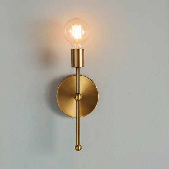 Glass Light Dimmable Wallchiere Wall Sconce For Living Room Or Bedroom