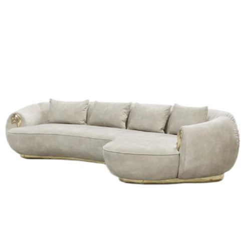 Luxury Creame Curved Sofa