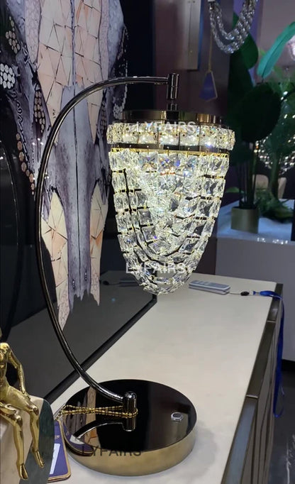 Modern Conch Crystal Table Lamp