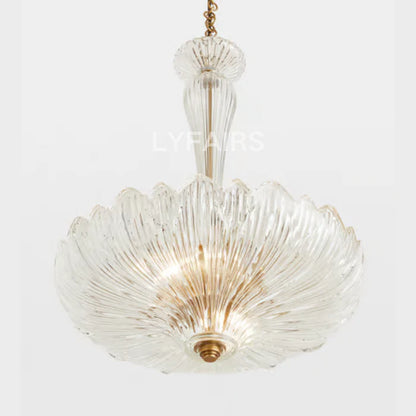 Vintage Traditional Glass Umbrella Chandelier for Bedroom/Dining Room